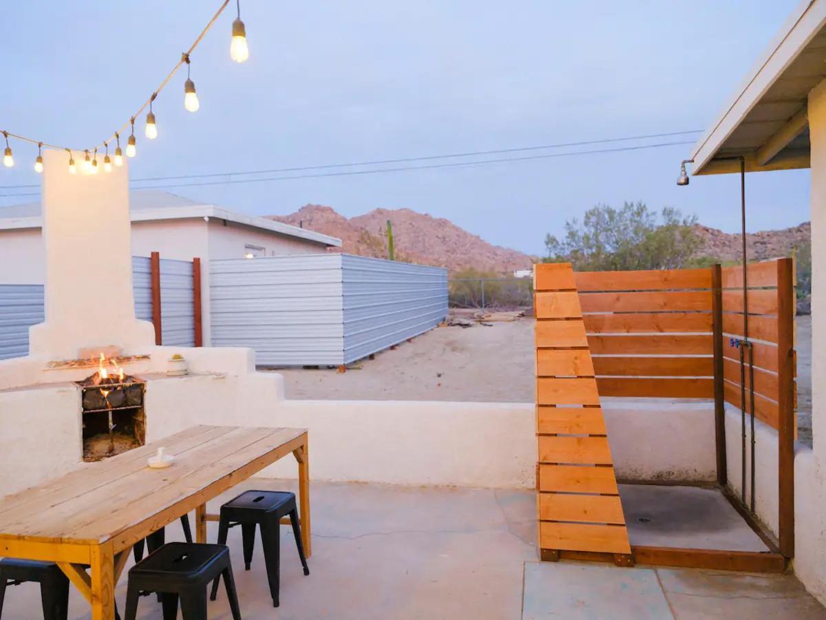 The Zen - Outdoor Shower, Gas Fireplace, Walkable To Shops & Restaurants Joshua Tree Exterior foto